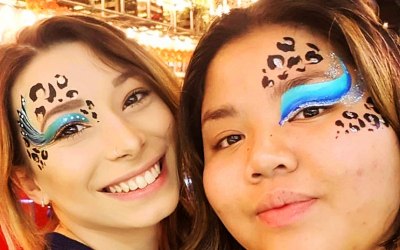 Rainbows Face Painting London