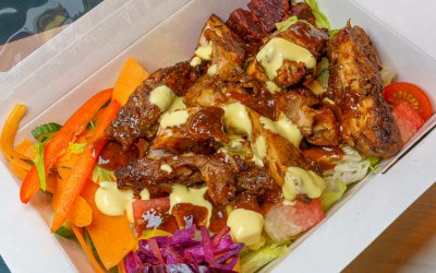 Loaded Jerk Chicken Salad