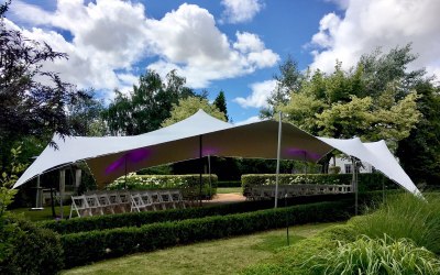 Outdoor wedding ceremony