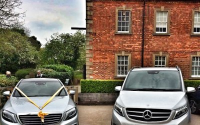 Aura Wedding Cars at Rufford Mill in Nottinghamshire