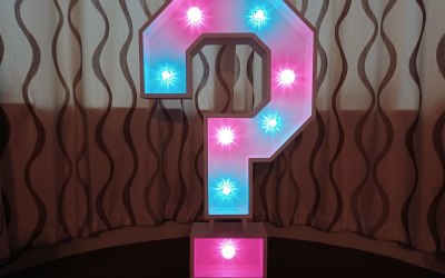 Add gender reveal light £40
