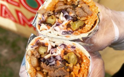 Jollof burrito