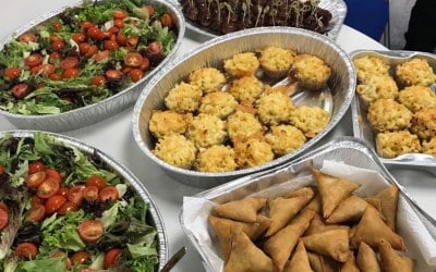 Catering for Inquilab Housing Association Board Christmas Party