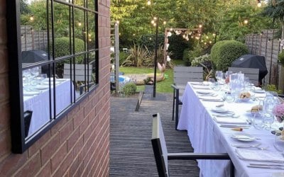 Alfresco dine at home