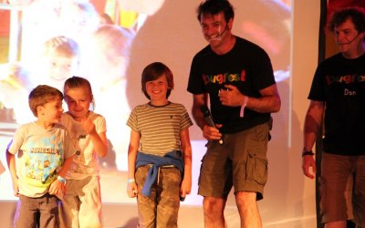 Bugfest on stage at Carfest