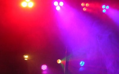 Disco lights available 