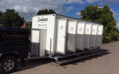 6 Bay Shower Unit