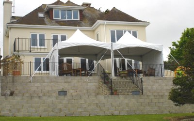 2 x Pagoda Marquee's