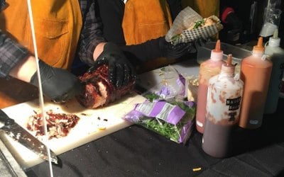 working an event