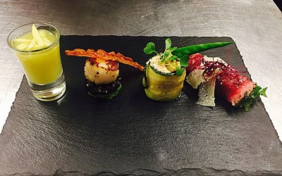Selection of canapes