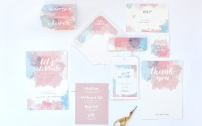 Romantic watercolor