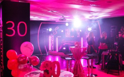 A private party we designed and managed.