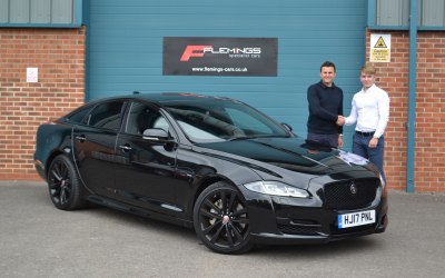 Collecting our New Jaguar