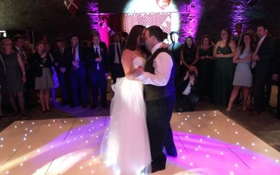 Wedding at Caerphilly Castle