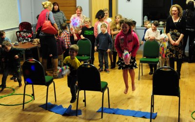 Team games included for a bit of friendly competition and fun