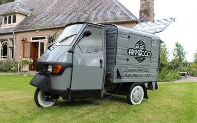 'Fizzy' our Prosecco Van