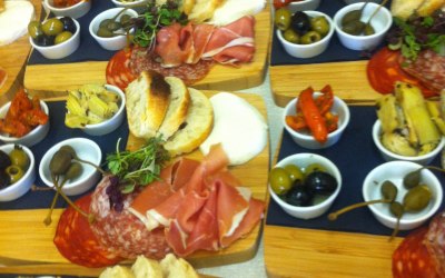 Italian anti pasti sharing boards