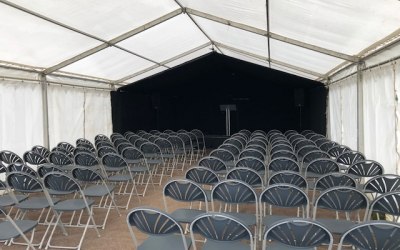 Outdoor Conference production 