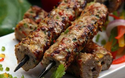 Lamb Seekh - Clay oven cooked