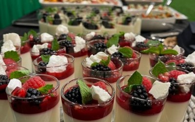 Buffet for Team GB Cycling team 