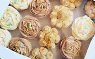 Variety of flavours cupcakes