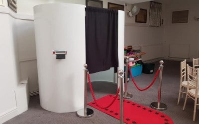 white Photo Booth