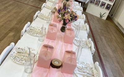 Kids party tables 