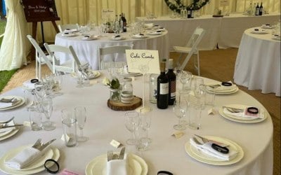 9m wedding marquee