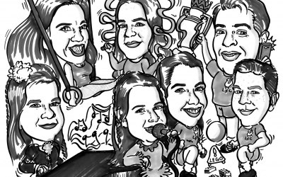 Family drawing for a party I attended