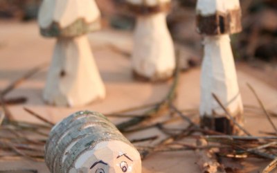 Learn how to make a mushroom or woodland friend.