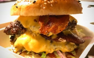 Double bacon cheeseburger 