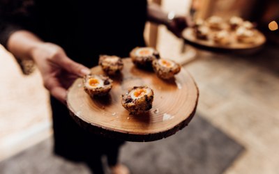 Quail Scotch Egg Canapé