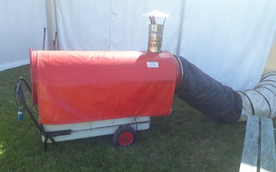Marquee heater 