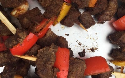 Suya Beef Kebabs