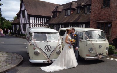 2 of our campervans- Billy & Harri