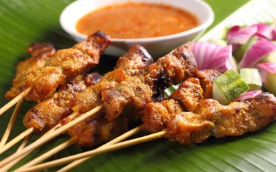 Satay Chicken 