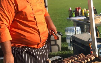 BBQing is another big part of what we do! 