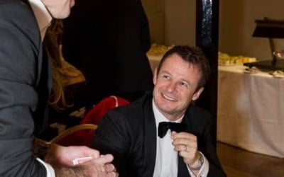 Adam Smith performing magic to Austin Healey - Ex England Rugby Player