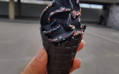 Dairy-Free Charcoal Ice Cream