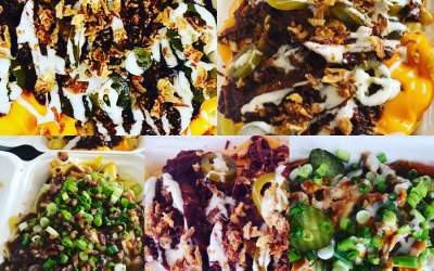 Loaded fries selection
