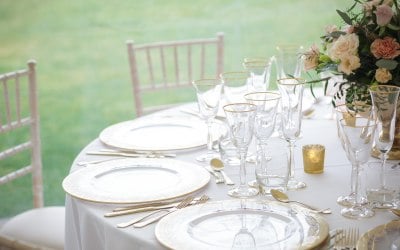 Dressed table