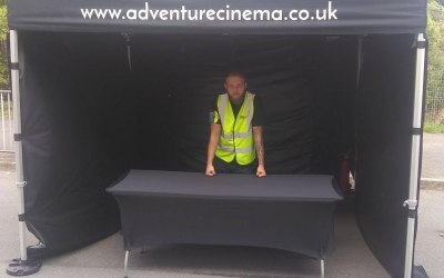 Drive-in movie theatre
