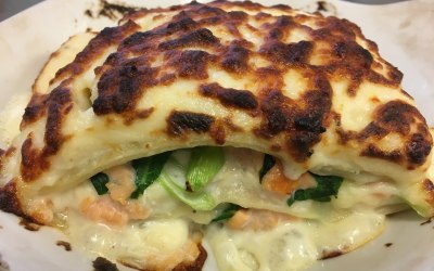 Smoked Salmon Lasagna