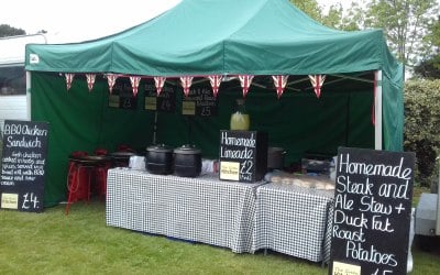 Our Kitchen at a recent event 2018