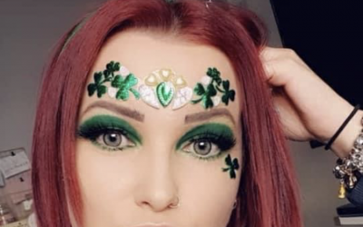 St Patrick’s bling ☘️