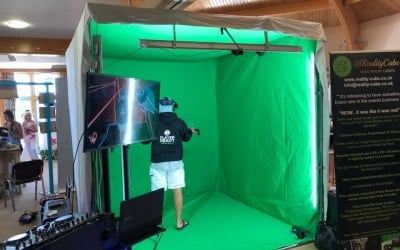 The RealityCube at a Trade Show