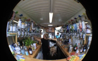 A few of our gins - around 80 to choose from