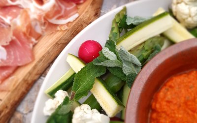 Crudies and Charcuterie Platter