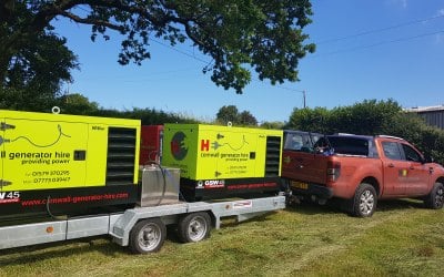 Our Twins on one trailer
