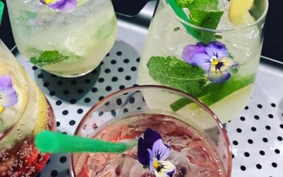 We also provide drinks such as these mocktails